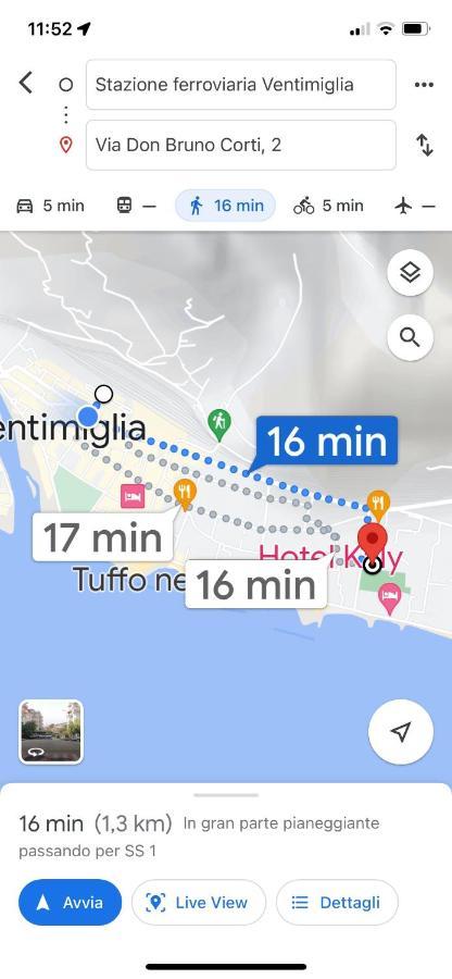 Casa Di Bea Apartment Ventimiglia Ngoại thất bức ảnh